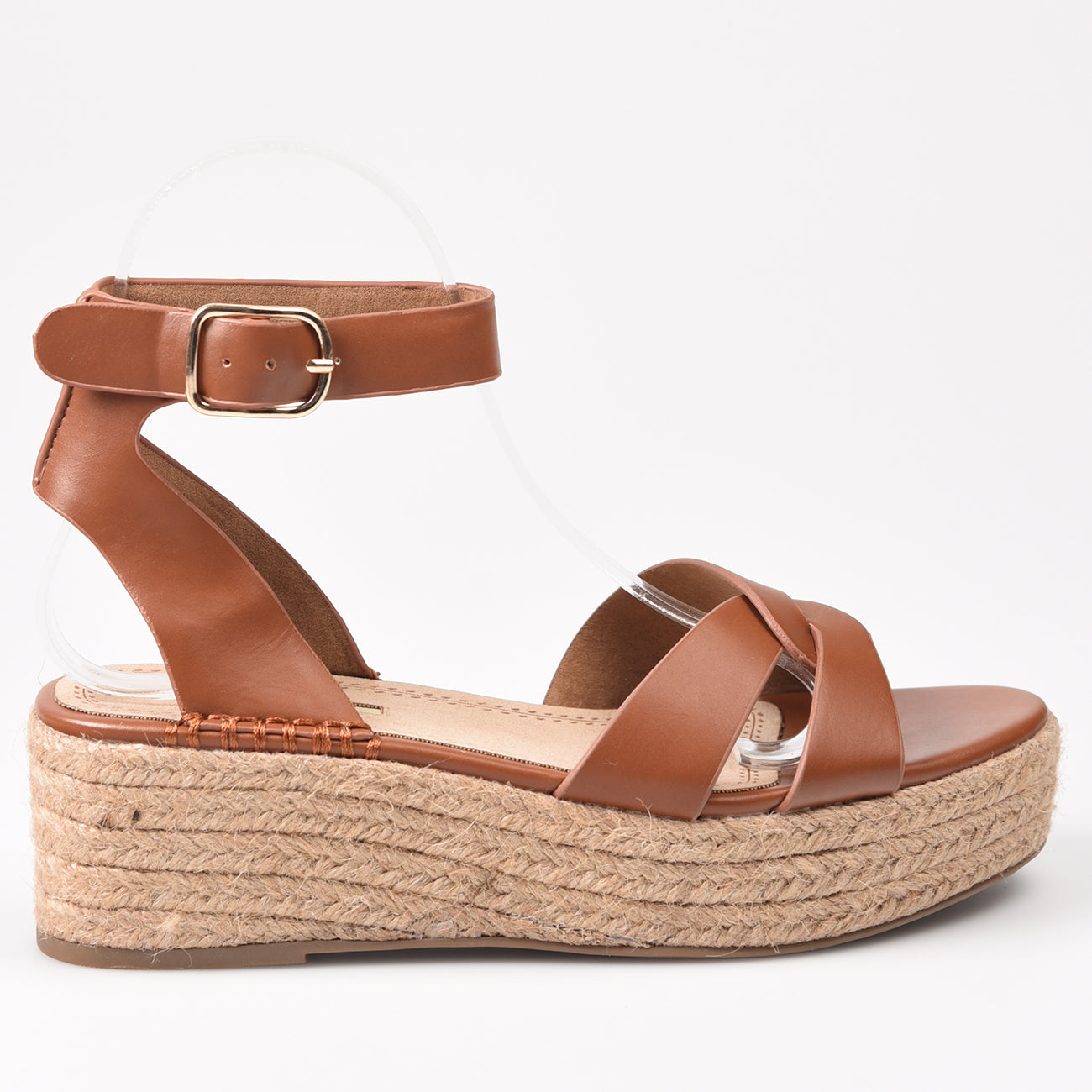 Sandalias Corina Plataforma M4390 Cuero - imagen 1