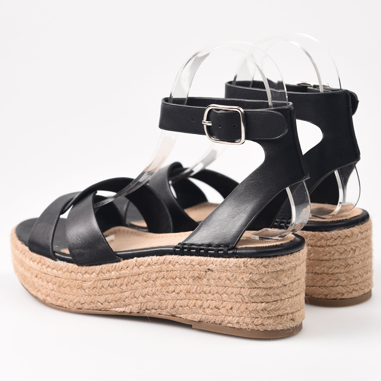 Sandalias Corina Plataforma M4390 Negro - imagen 4