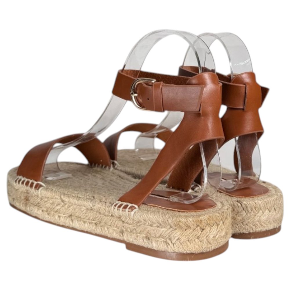 Sandalias Corina Plataforma Tira M4400 Cuero - imagen 5
