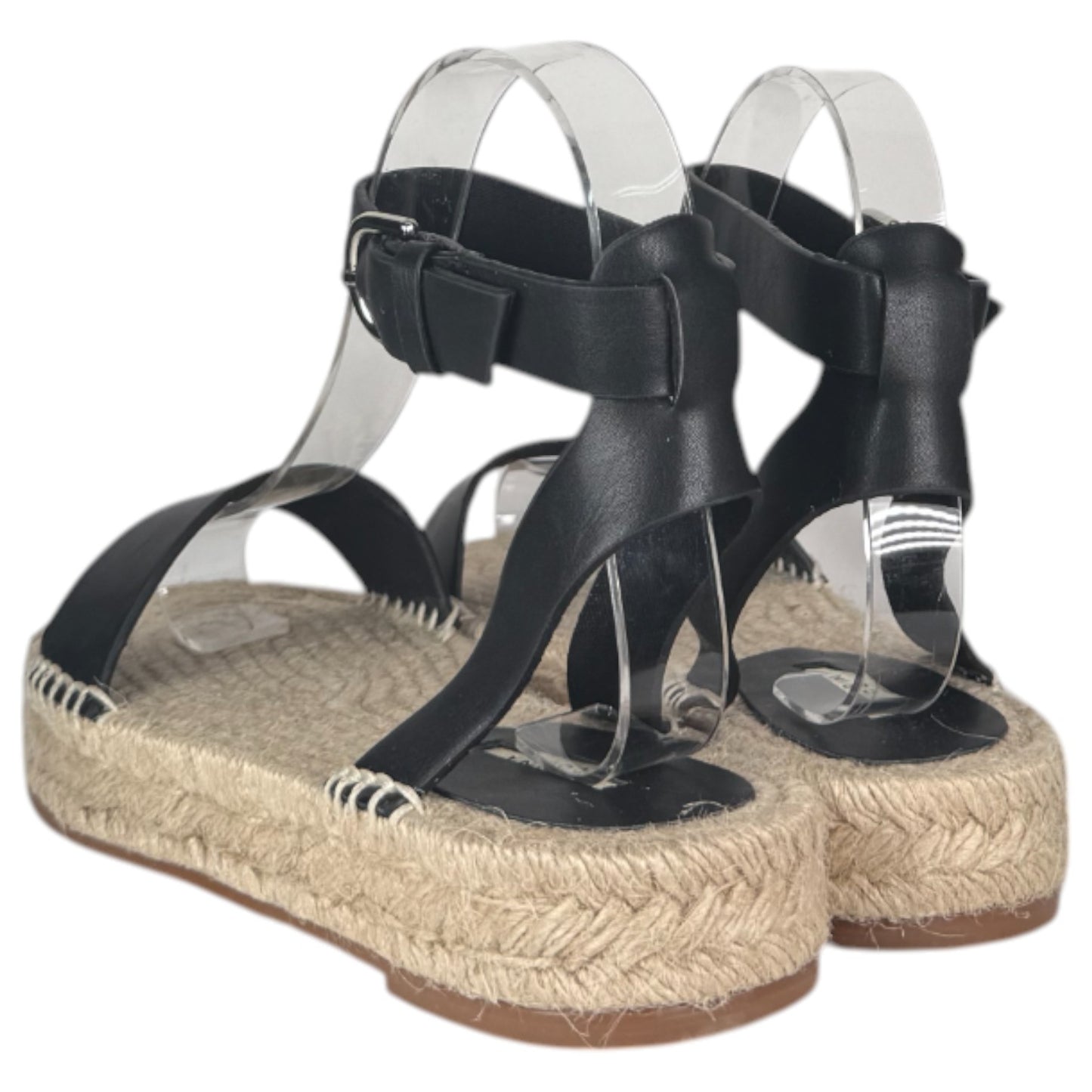 Sandalias Corina Plataforma Tira M4400 Negro - imagen 4