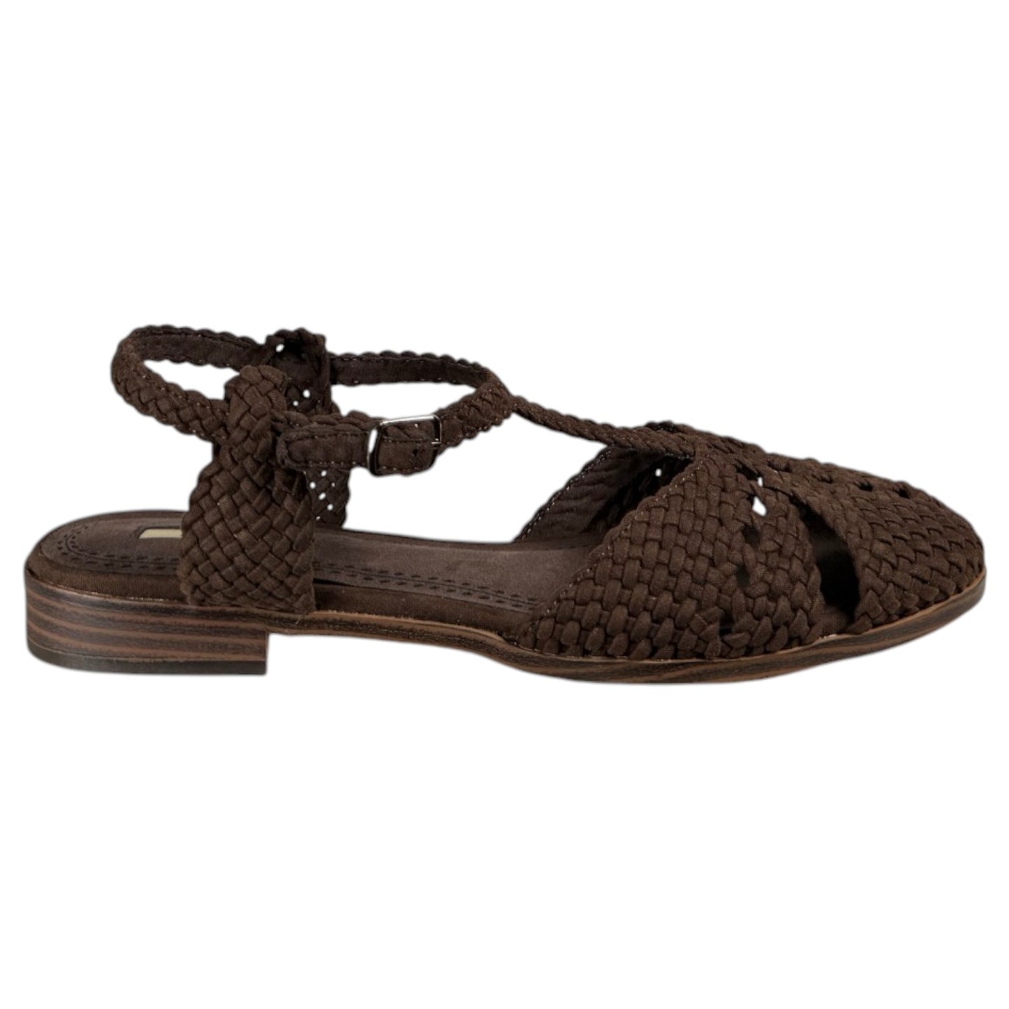 Sandalias Corina Puntera Trenzada M6391 Café - imagen 1