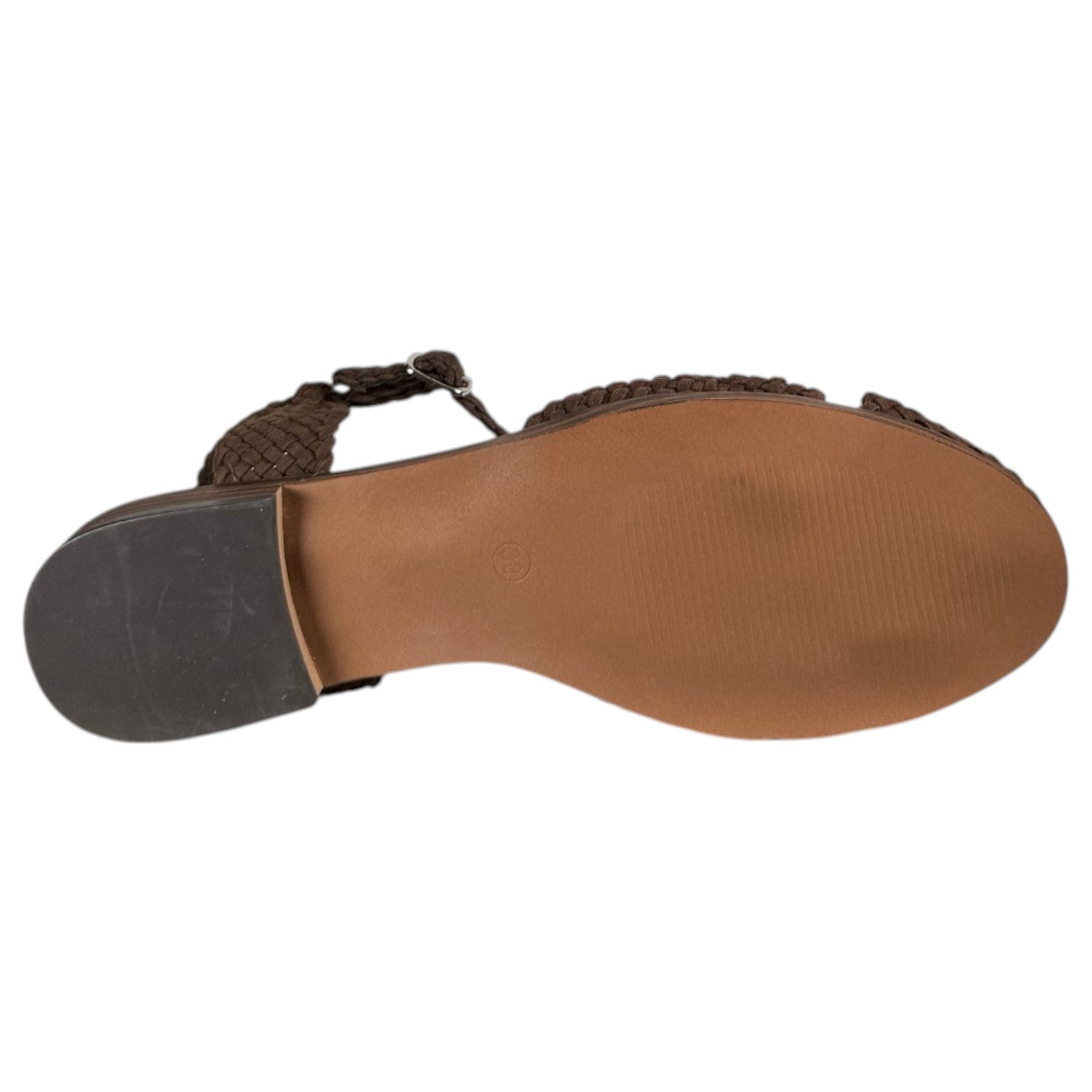 Sandalias Corina Puntera Trenzada M6391 Café - imagen 7