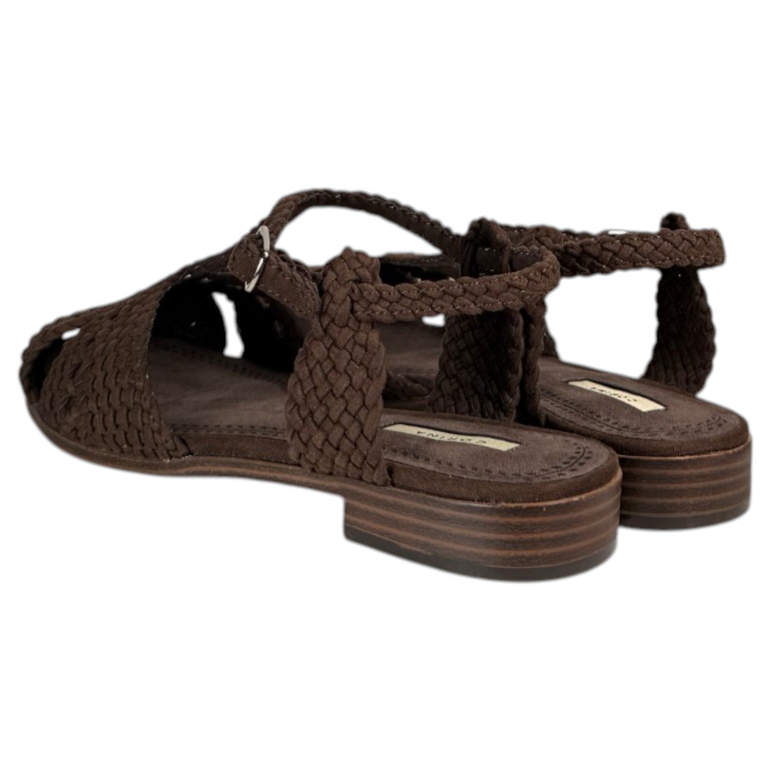 Sandalias Corina Puntera Trenzada M6391 Café - imagen 6