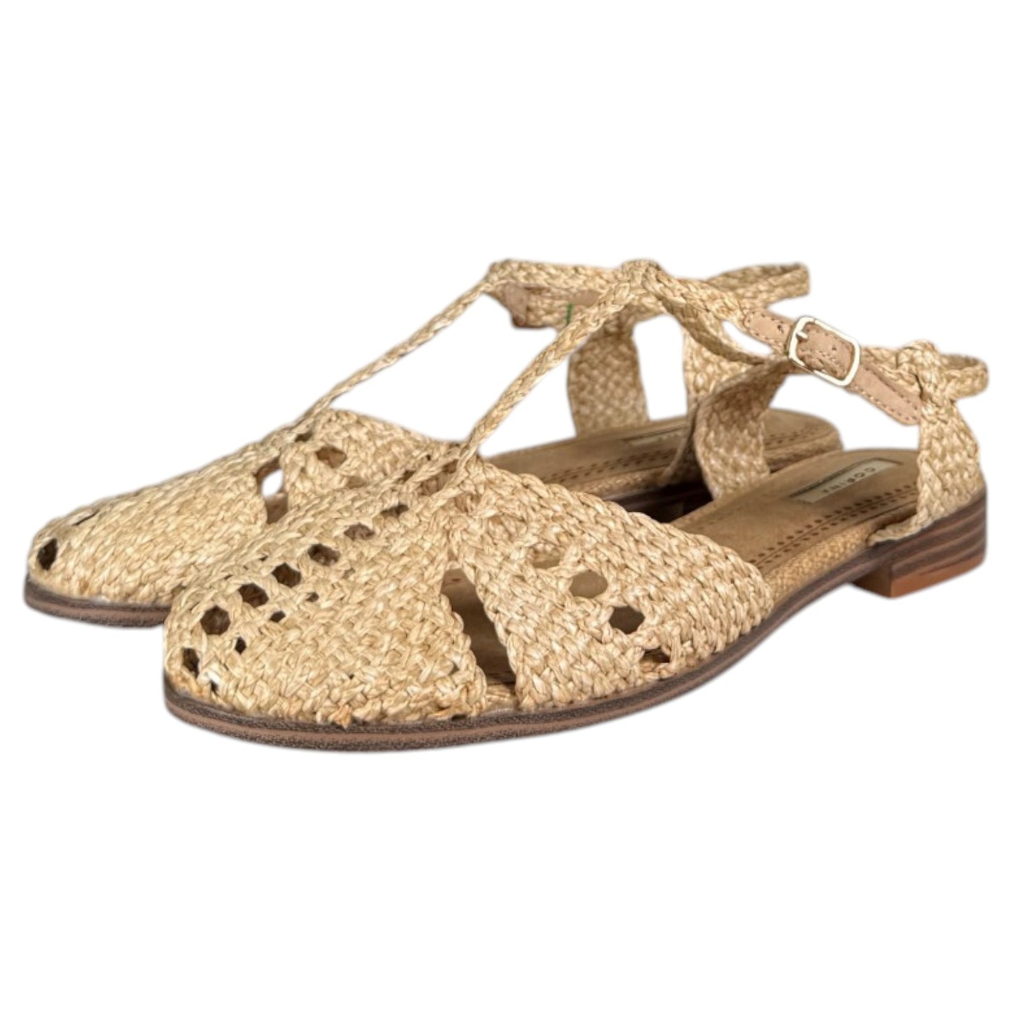 Sandalias Corina Puntera Trenzada M6391 Natural - imagen 5