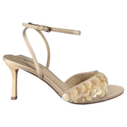 Sandalias Corina Tacón Lentejuelas M6281 Natural