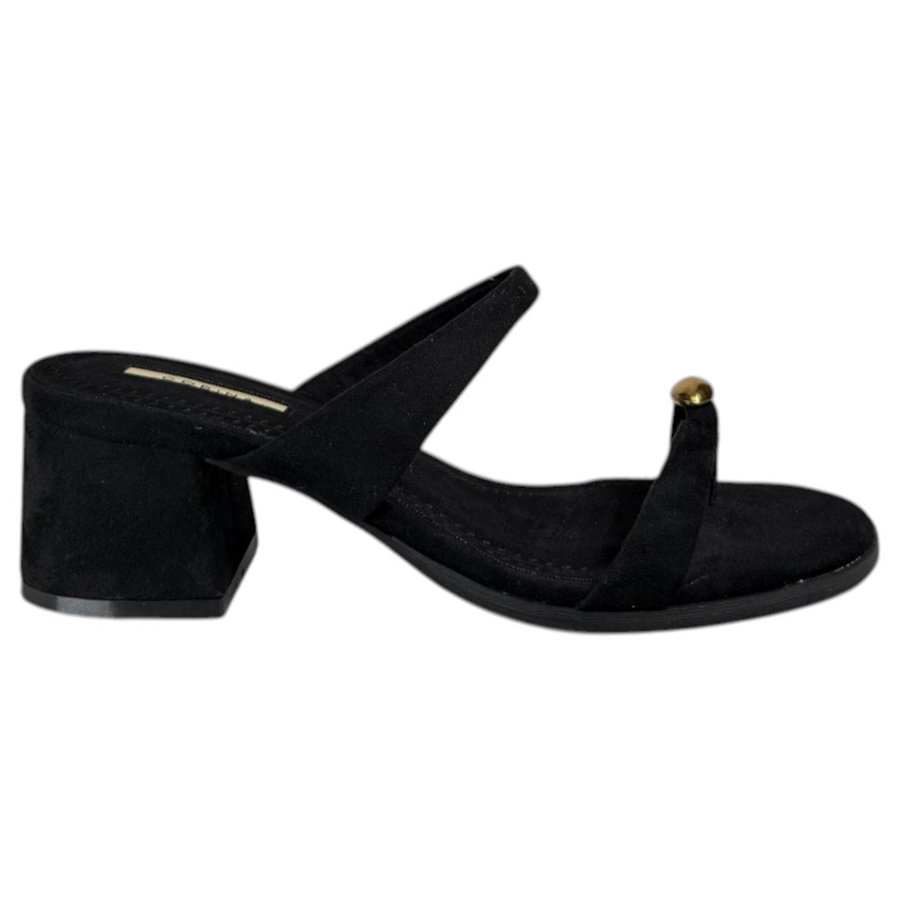 Sandalias Corina Tacón Tiras M6323 Negro - imagen 1