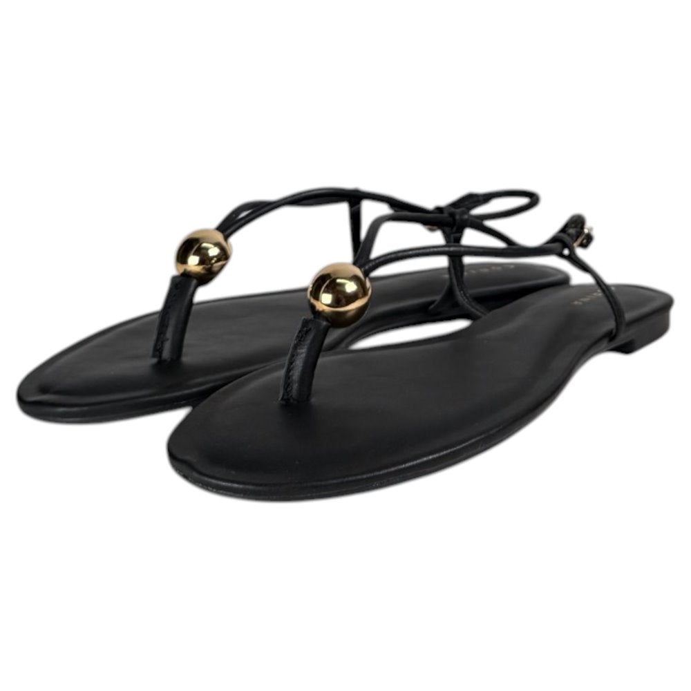 Sandalias Corina Tira Fina M6456 Negro - imagen 5