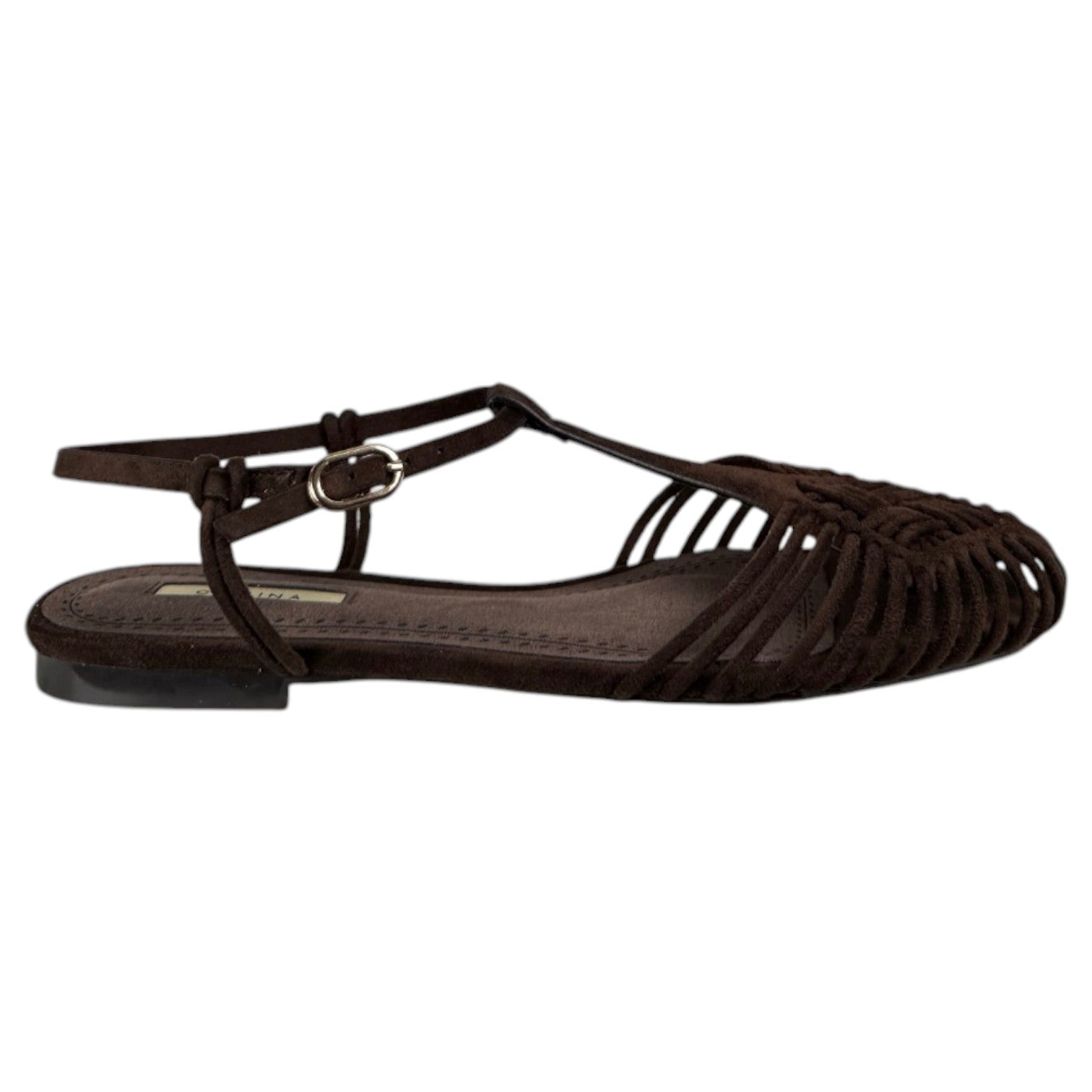 Sandalias Corina Tiras Finas M6396 Café - imagen 1