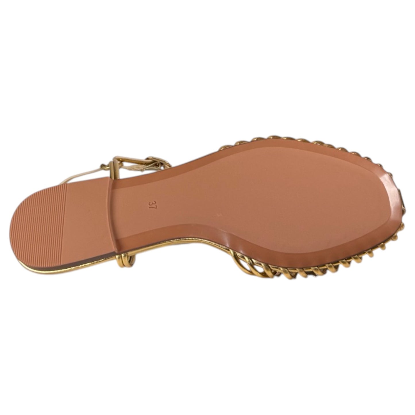 Sandalias Corina Tiras Finas M6396 Oro - imagen 7