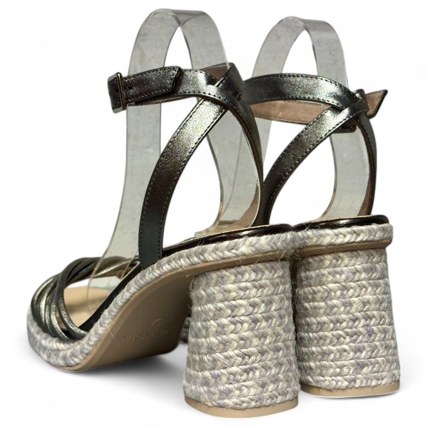 Sandalias de Esparto Gaimo Fusca Napa Pewter 0101 Cannes - imagen 5