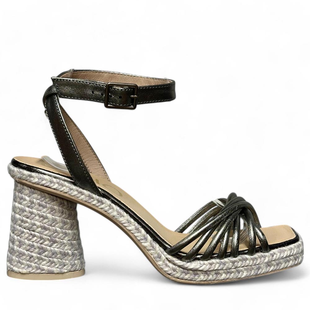 Sandalias de Esparto Gaimo Fusca Napa Pewter 0101 Cannes - imagen 1
