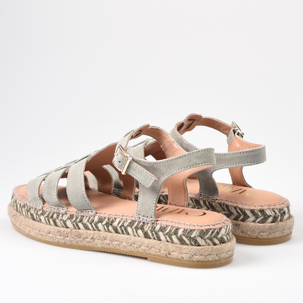 Sandalias de Esparto Gaimo Livia Menta - imagen 7