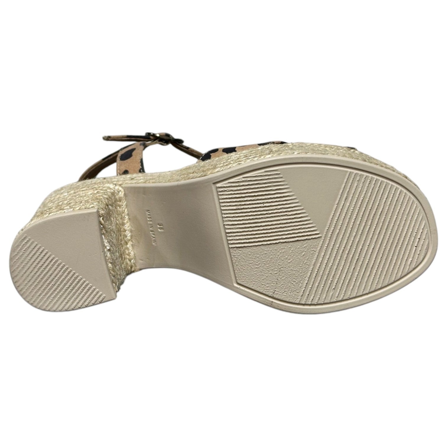 Sandalias de Esparto Gaimo Natalis Leo Metal Nude - imagen 6