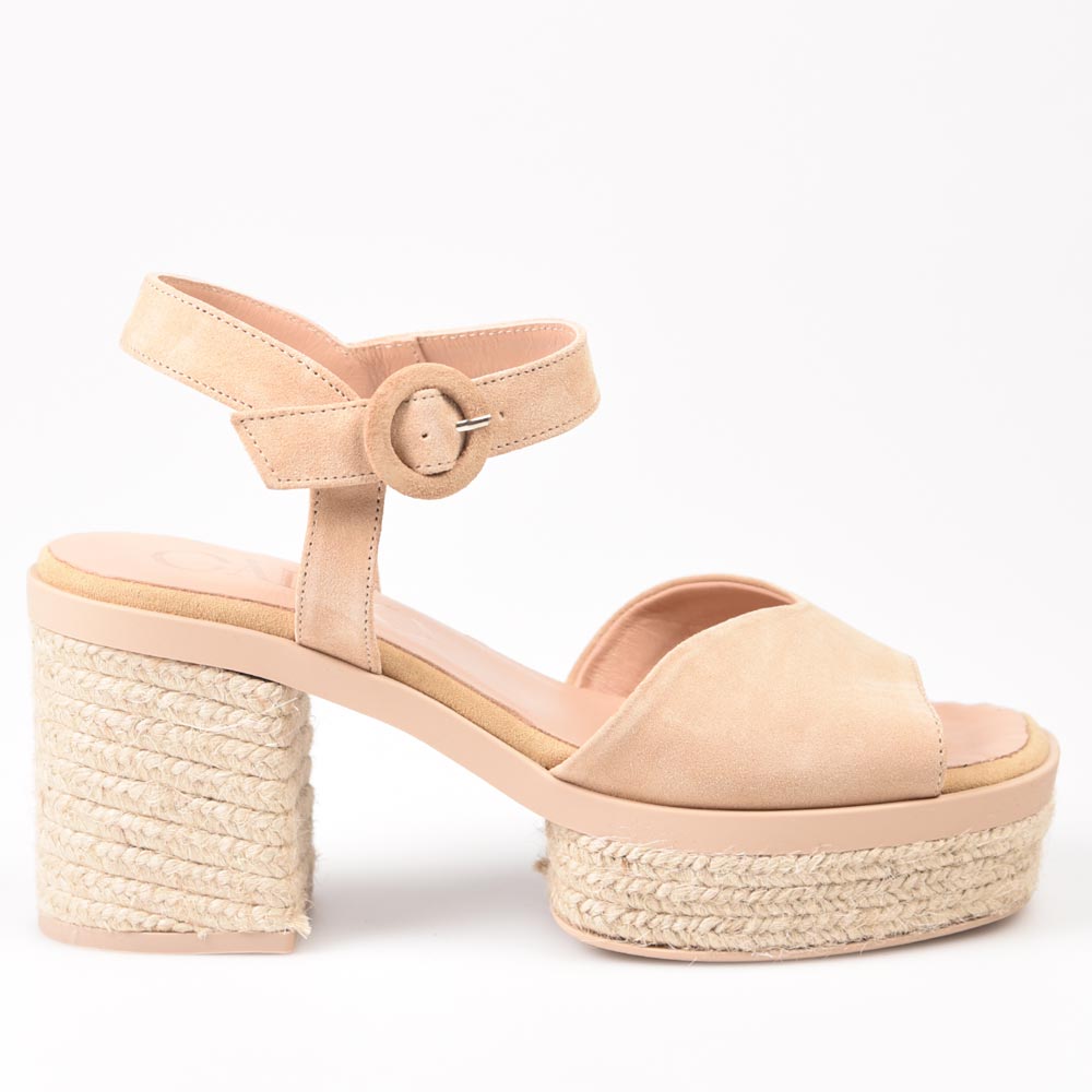 Sandalias de Esparto Gaimo Prinia Pesca Baby Silk Camello - imagen 1