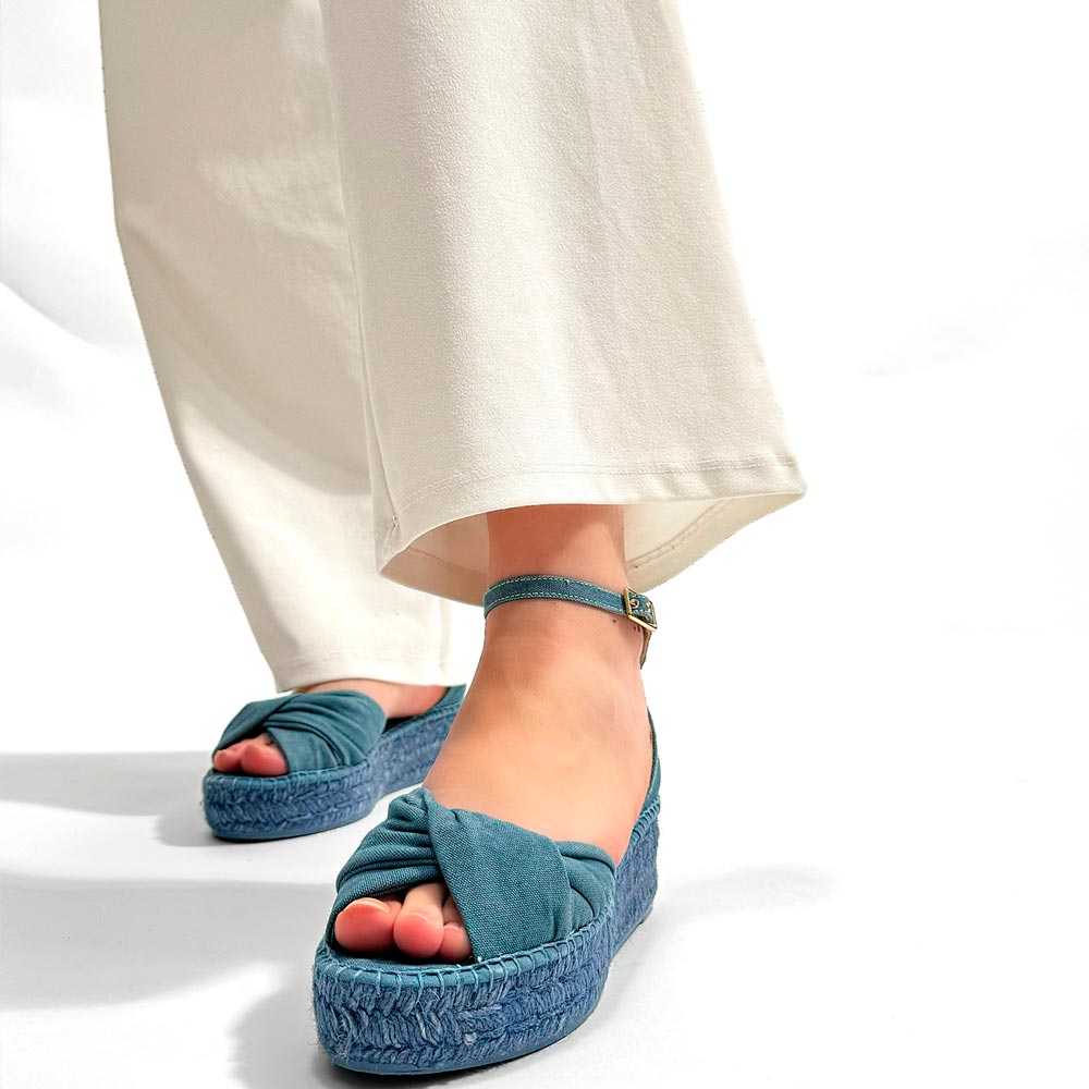 Sandalias de Esparto Gaimo Torgos Piqué Jeans - imagen 4