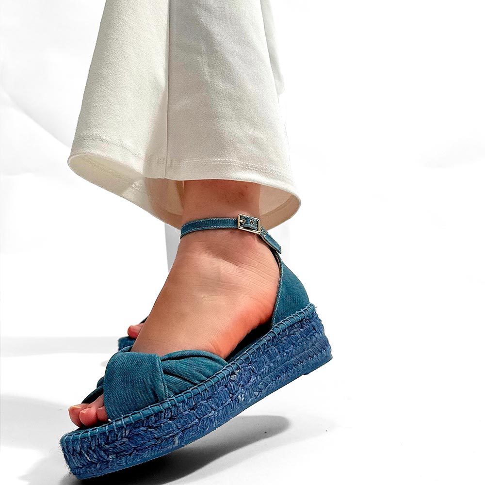 Sandalias de Esparto Gaimo Torgos Piqué Jeans - imagen 2