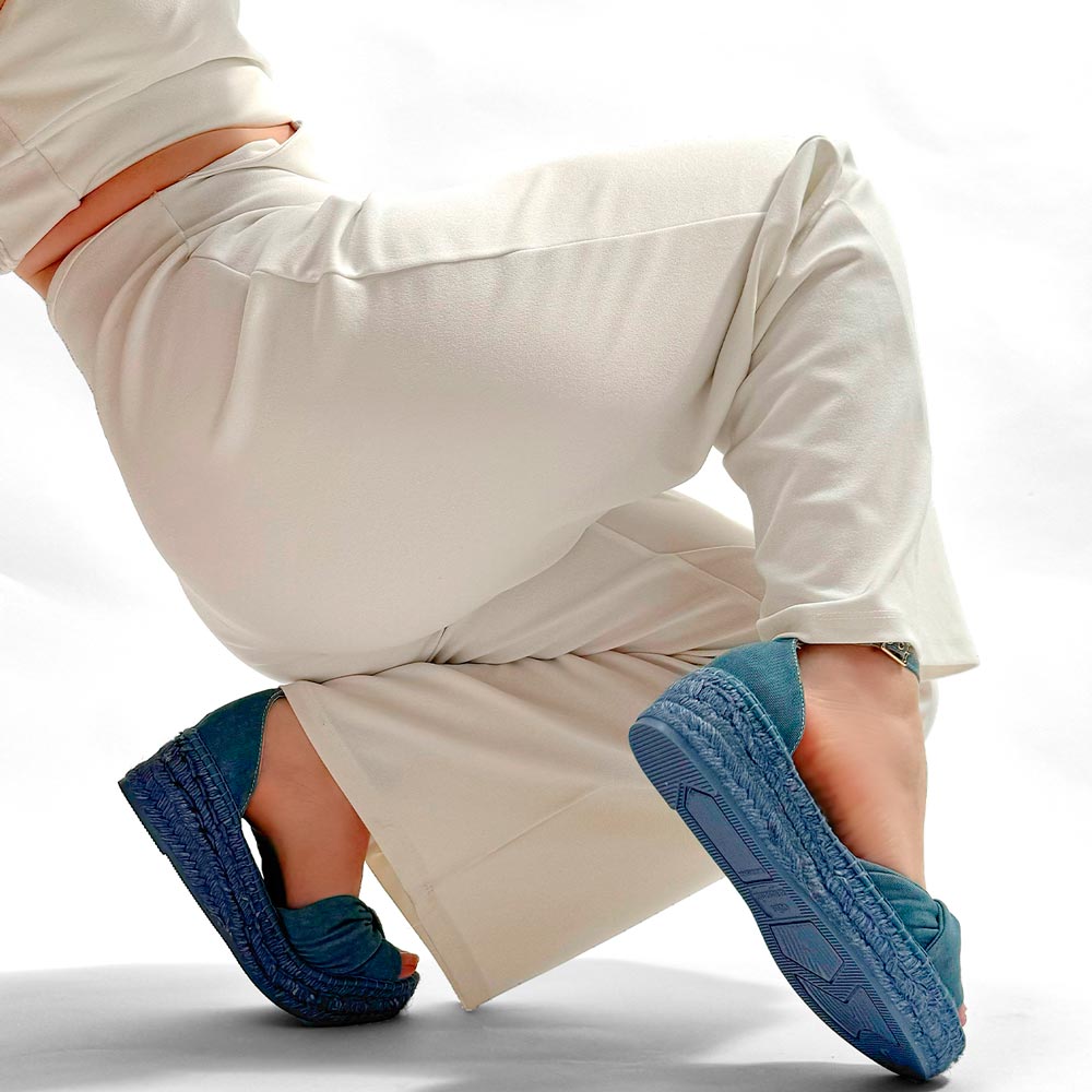 Sandalias de Esparto Gaimo Torgos Piqué Jeans - imagen 6