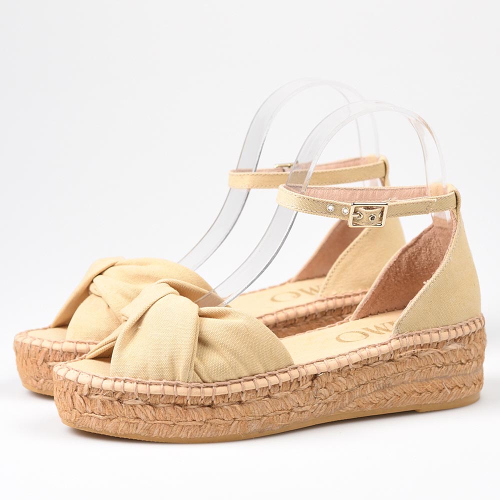 Sandalias de Esparto Gaimo Torgos Piqué Vainilla - imagen 5