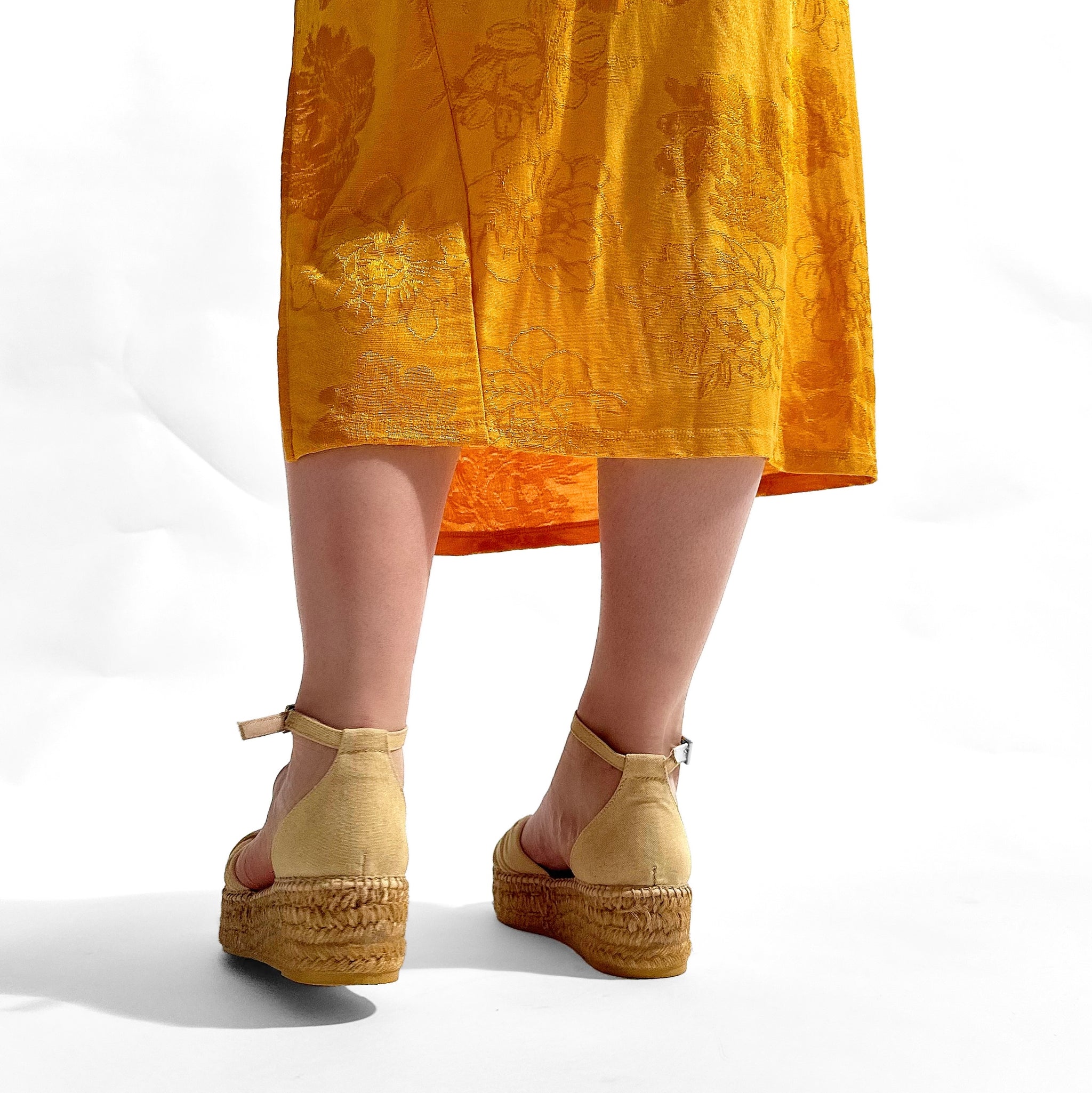 Sandalias de Esparto Gaimo Torgos Piqué Vainilla - imagen 10