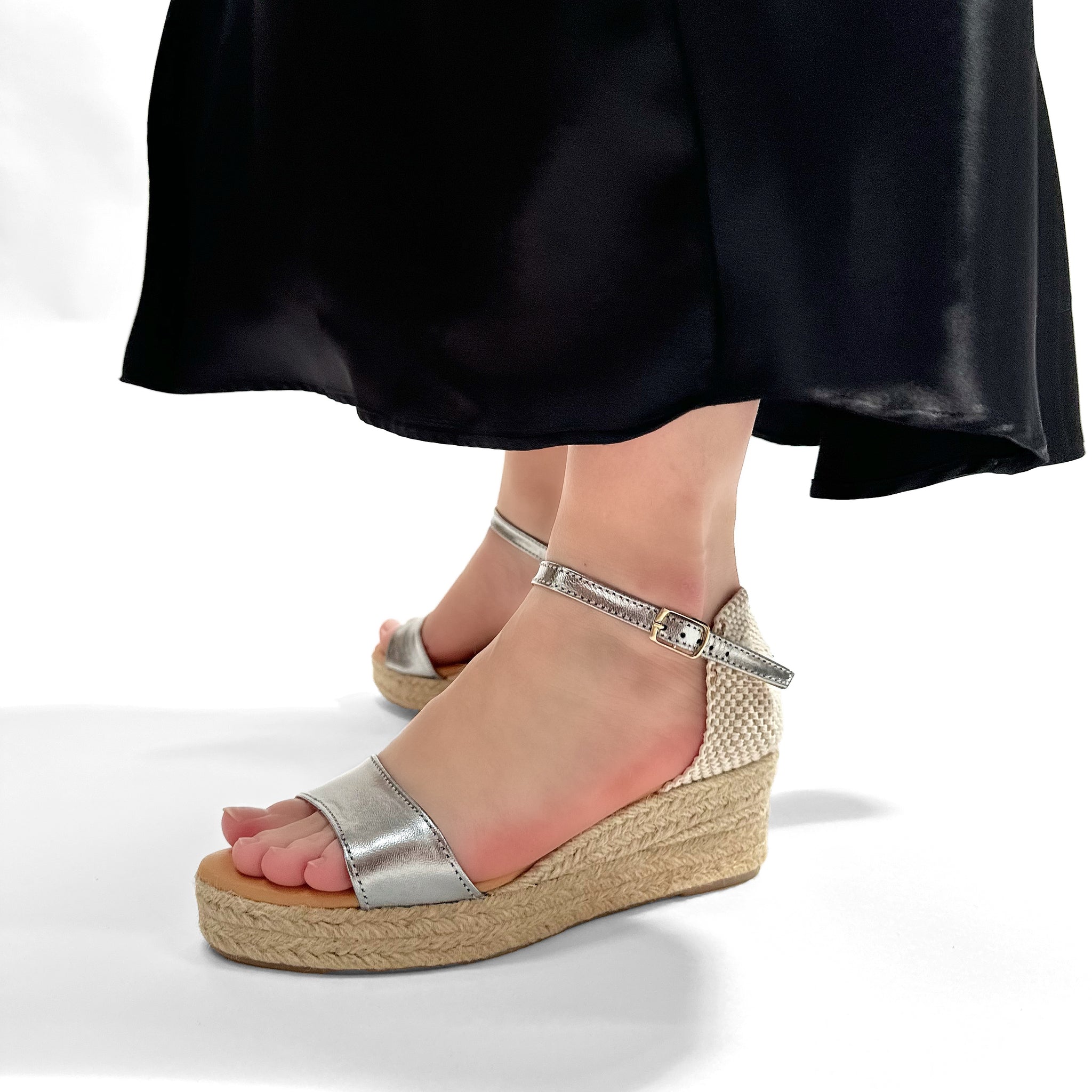 Sandalias de Esparto La Valenciana Tira Hebilla Piedra - imagen 3