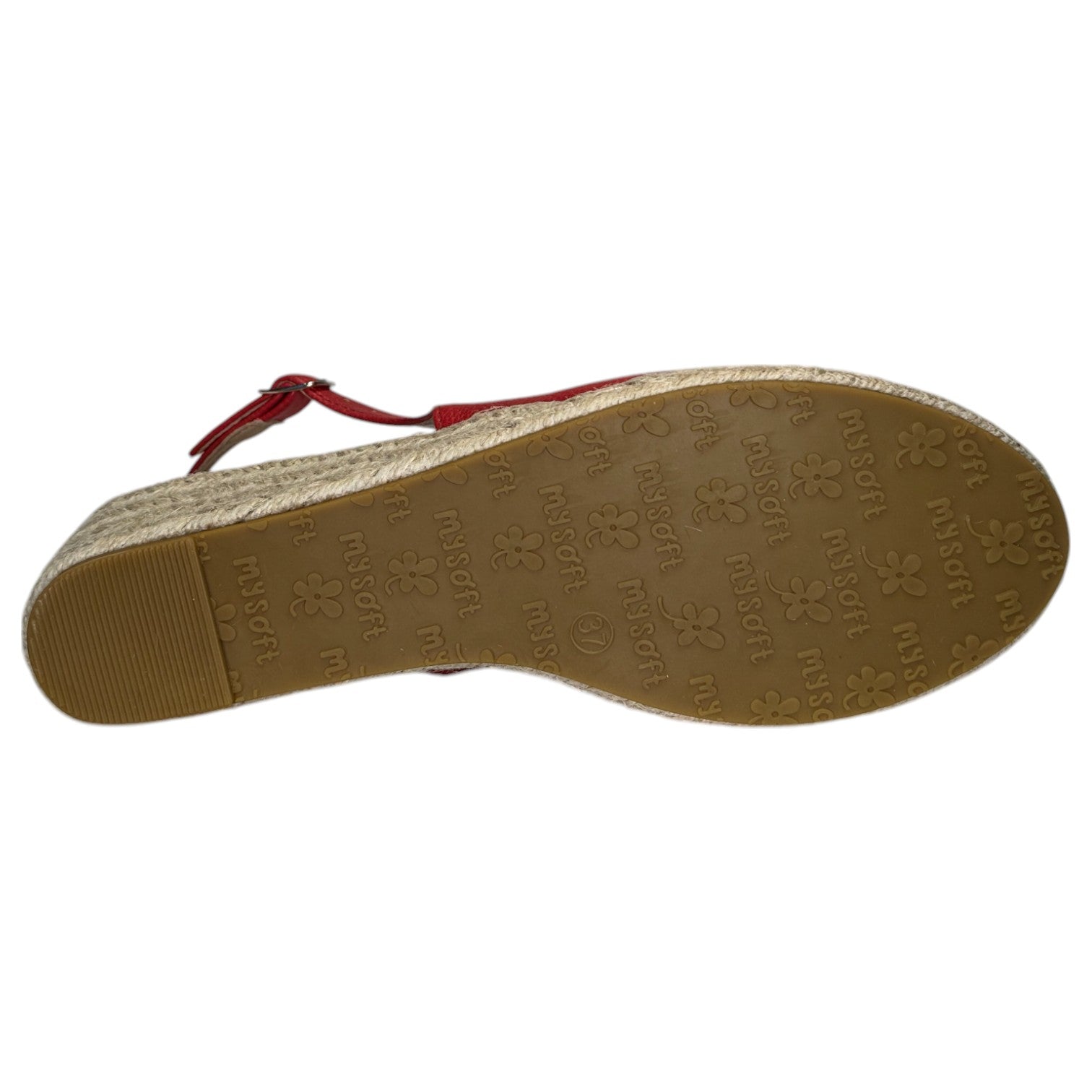 Sandalias de Esparto Mysoft 25M100 Rojo - imagen 5