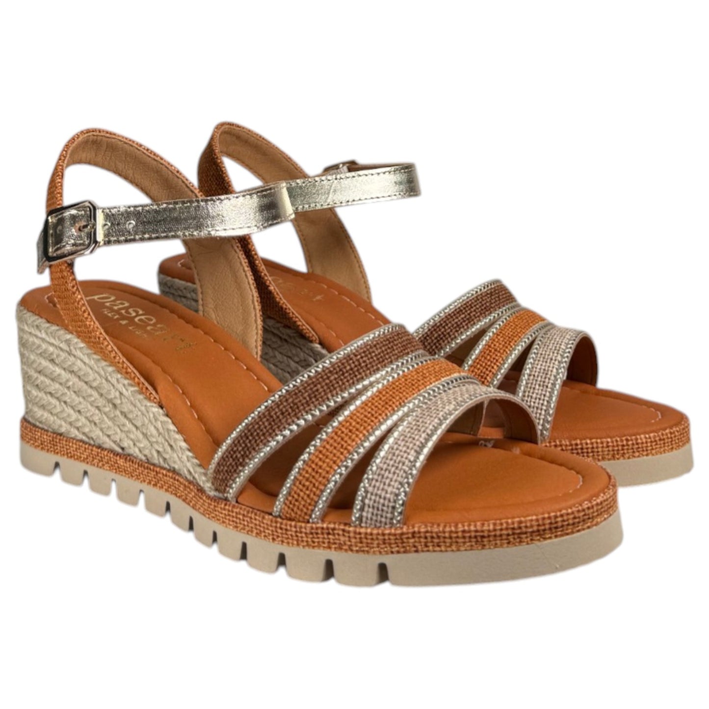 Sandalias de Esparto Paseart MT/ES968 Camello - imagen 3