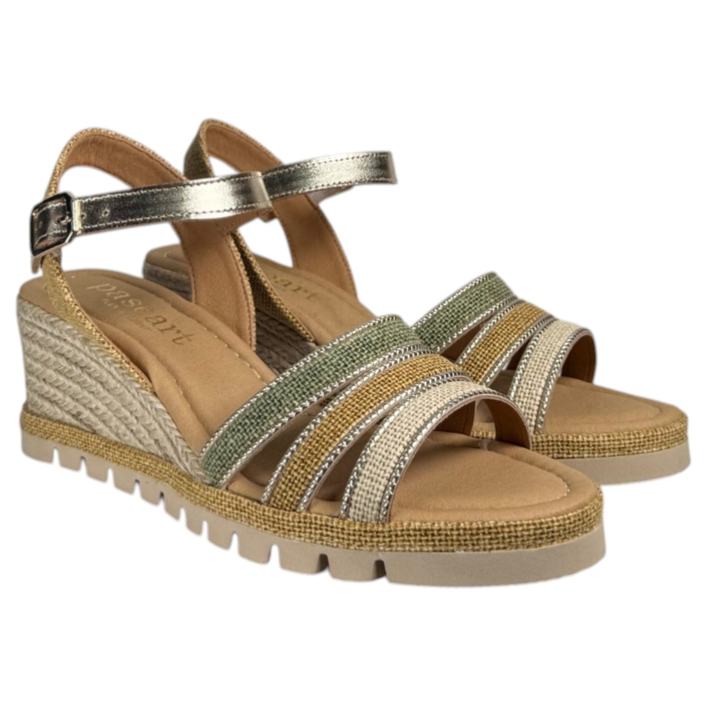 Sandalias de Esparto Paseart MT/ES968 Mostaza - imagen 3