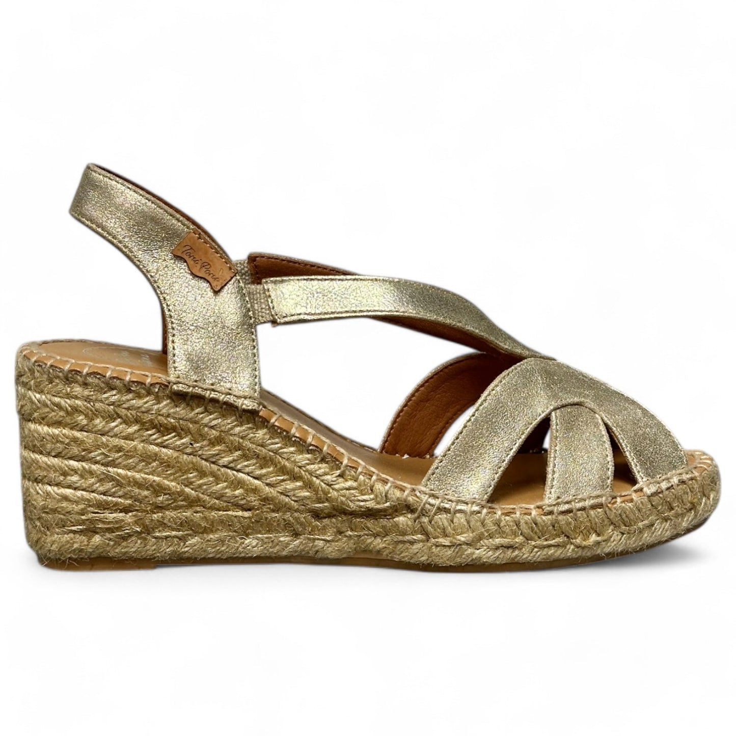 Sandalias de Esparto Toni Pons Lucia-As Champagne - imagen 1