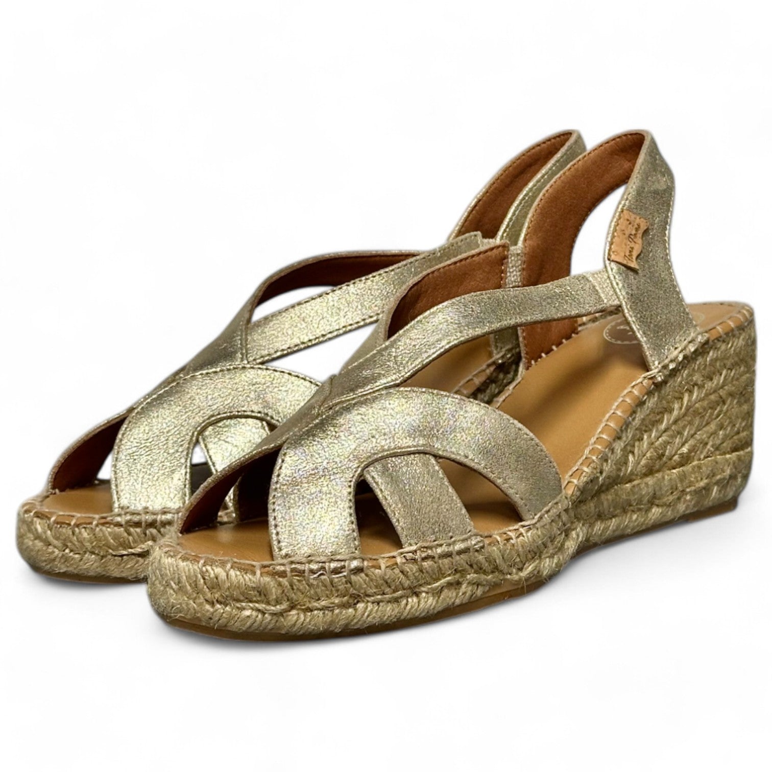 Sandalias de Esparto Toni Pons Lucia-As Champagne - imagen 5
