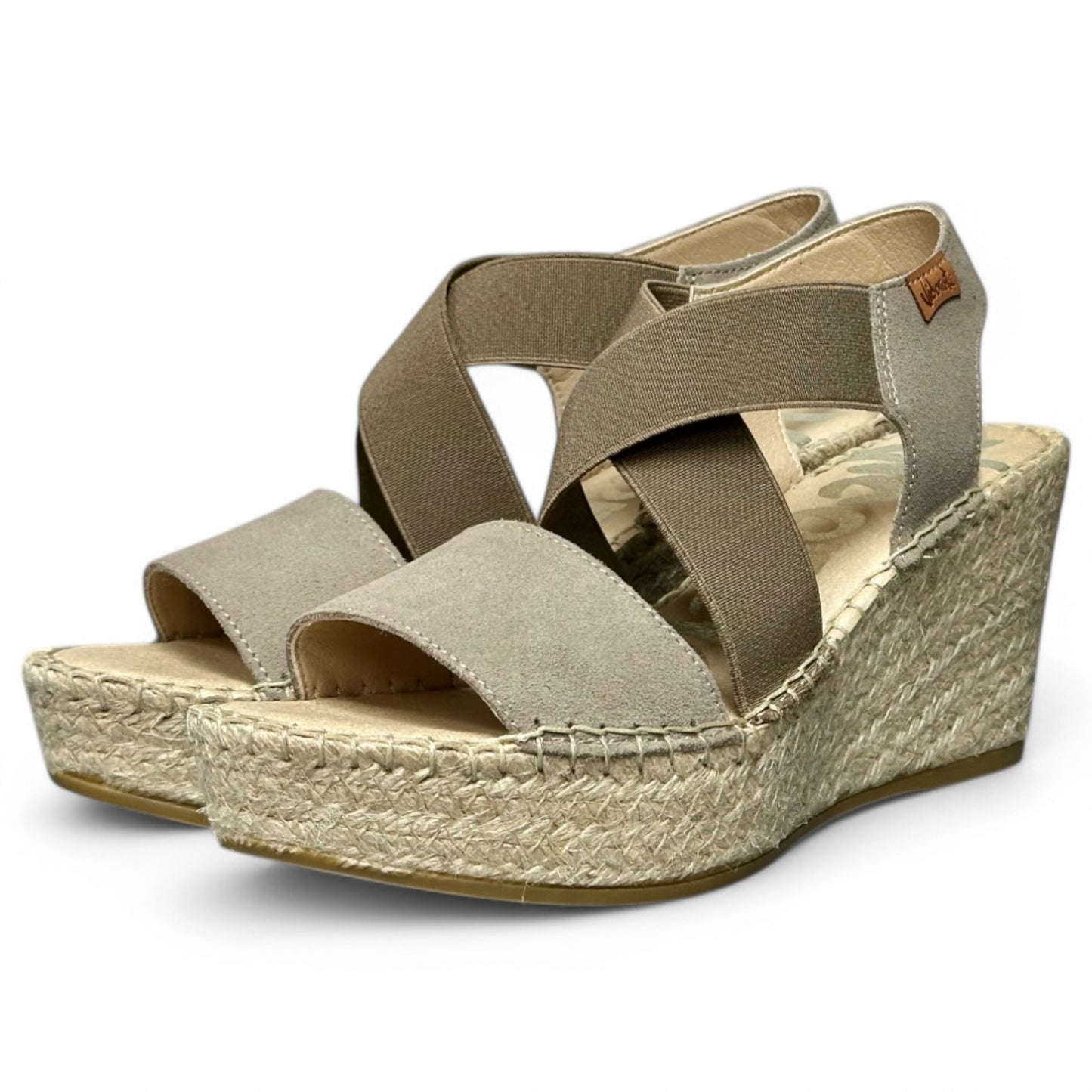 Sandalias de Esparto Vidorreta 36400 Serraje Taupe - imagen 5