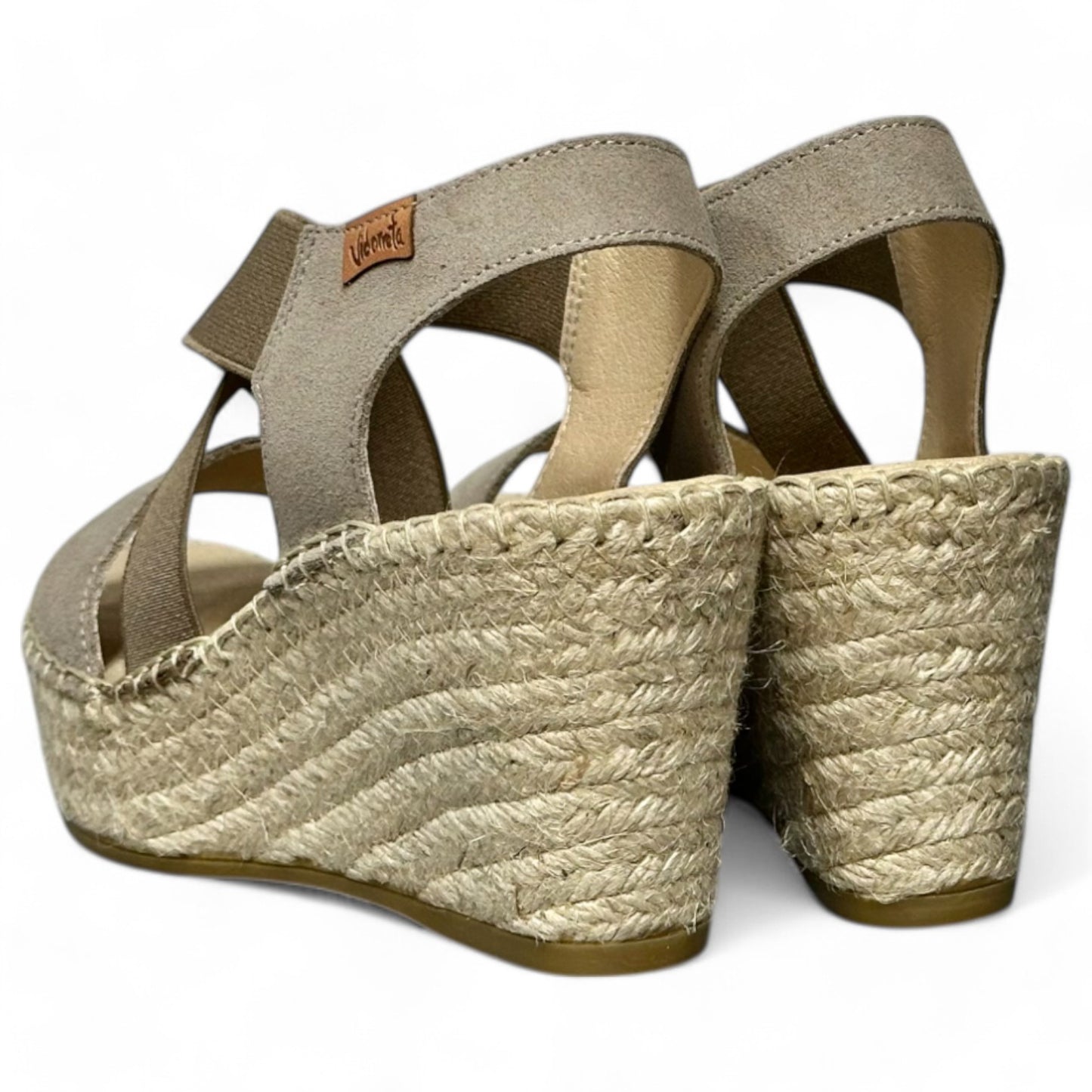 Sandalias de Esparto Vidorreta 36400 Serraje Taupe - imagen 7