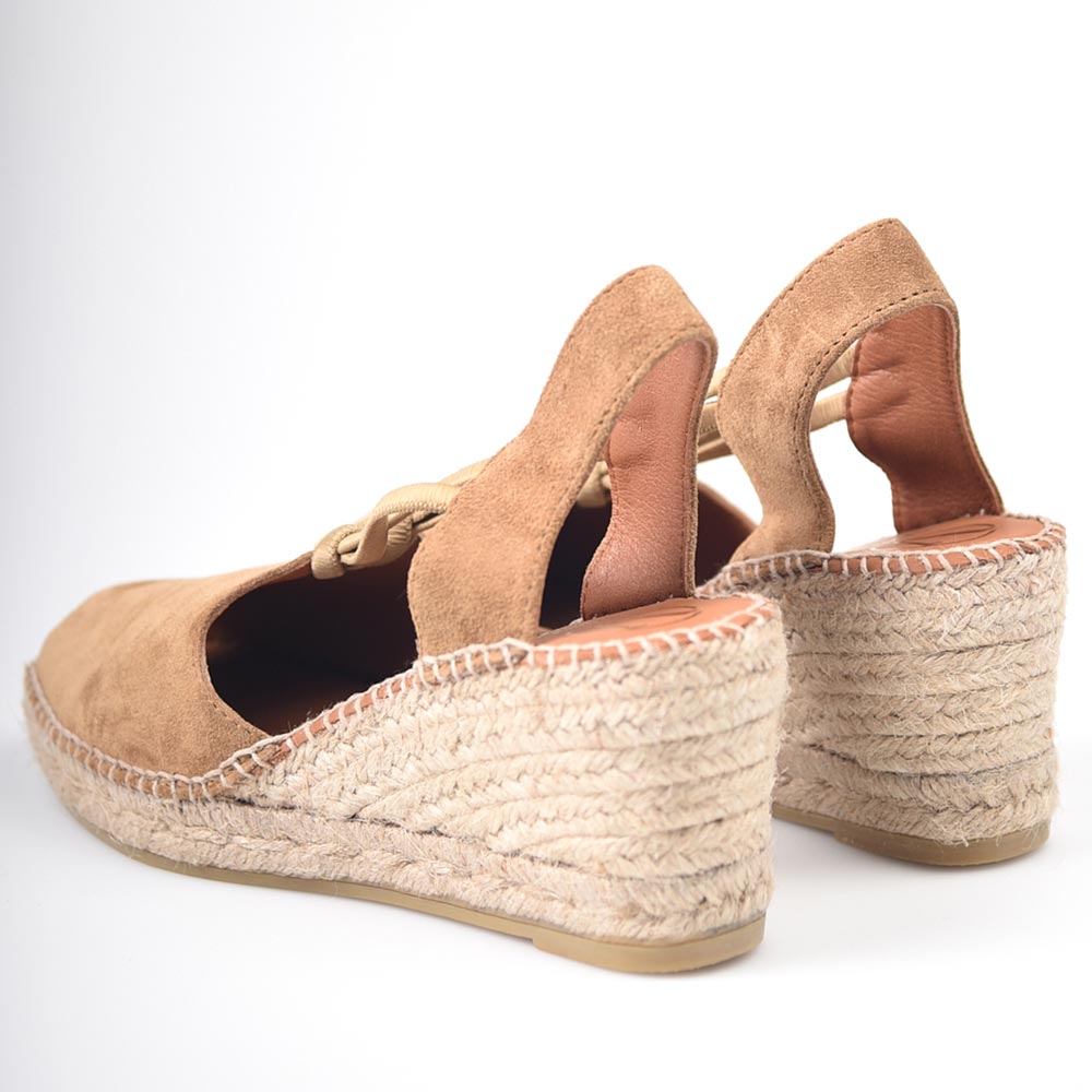 Sandalias de Esparto Viguera Vitelo 2143 Whisky - imagen 7