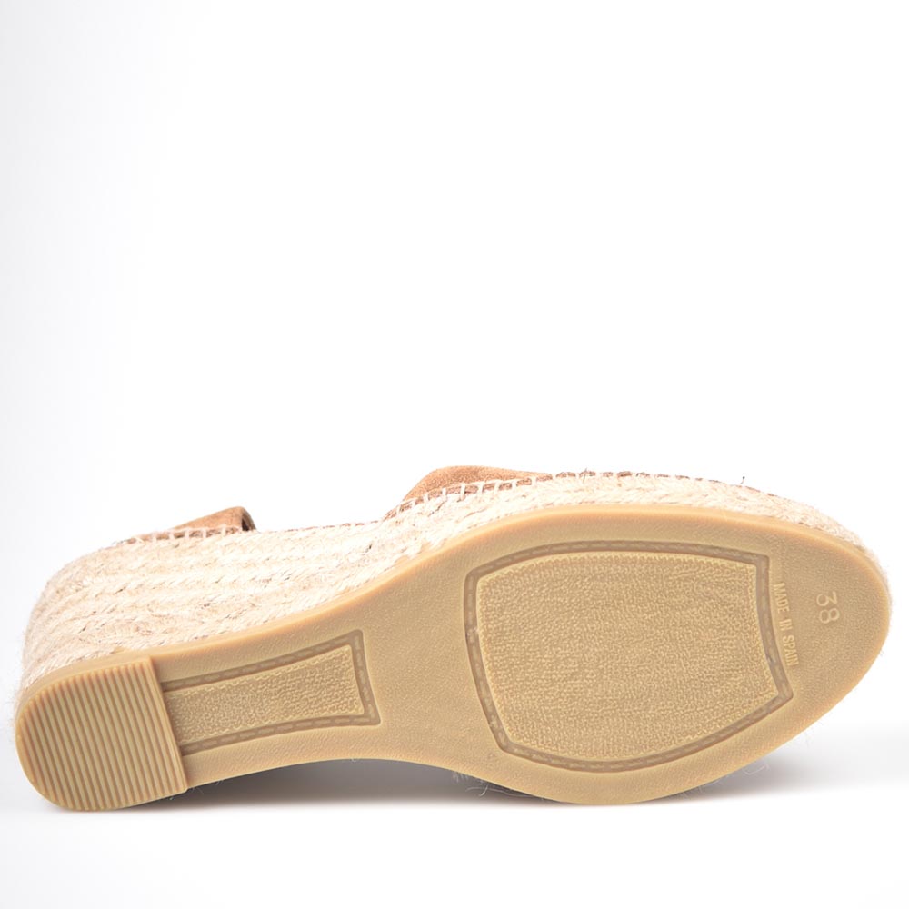 Sandalias de Esparto Viguera Vitelo 2143 Whisky - imagen 8