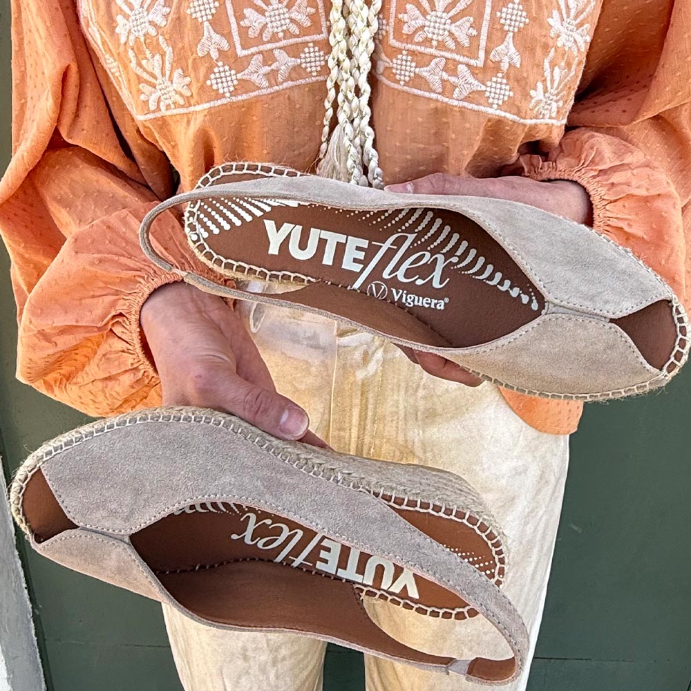 Sandalias de Esparto Viguera Vitelo 2200 Desert - imagen 8