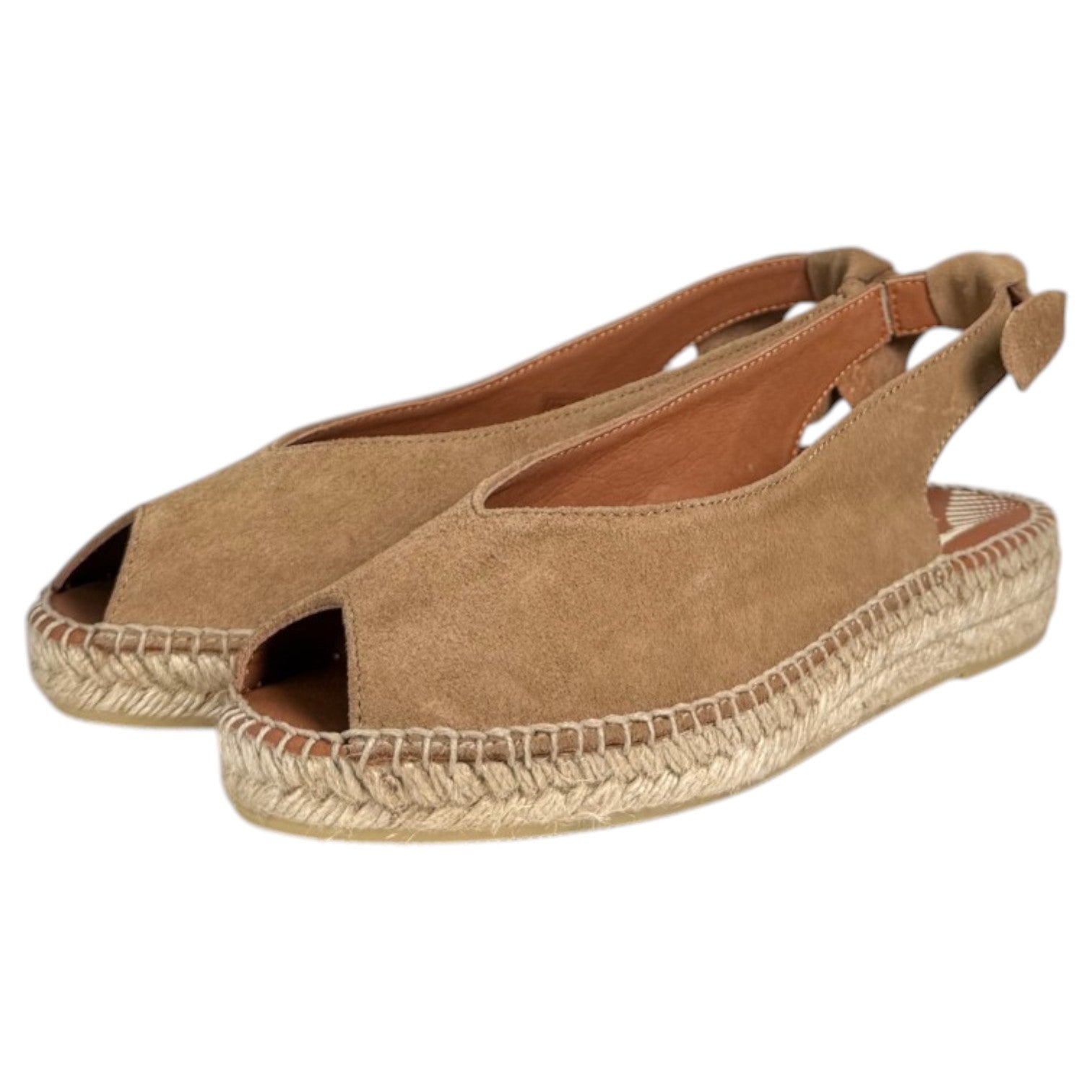 Sandalias de Esparto Viguera Vitelo 2232 Whisky - imagen 5