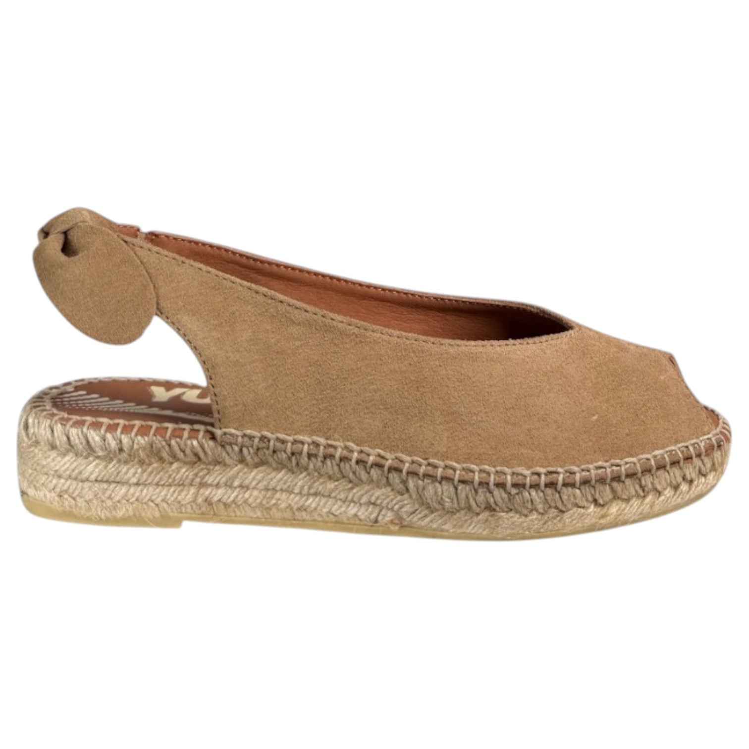 Sandalias de Esparto Viguera Vitelo 2232 Whisky - imagen 1
