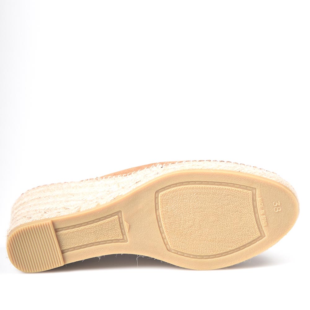 Sandalias de Esparto Viguera Vitelo 2127 Whisky - imagen 8