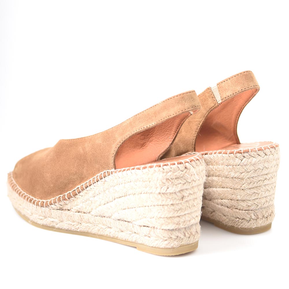 Sandalias de Esparto Viguera Vitelo 2127 Whisky - imagen 7