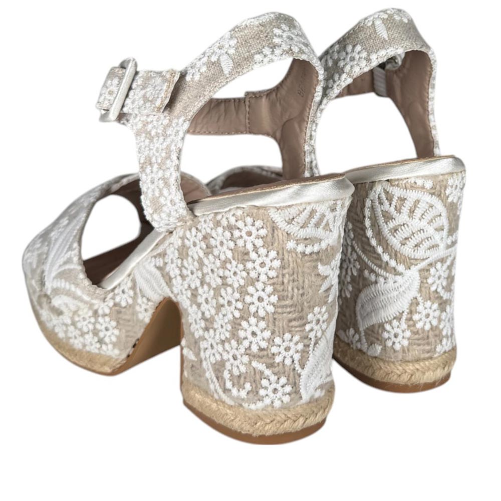 Sandalias de Novia Mandarina Beatriz Blanco - imagen 6