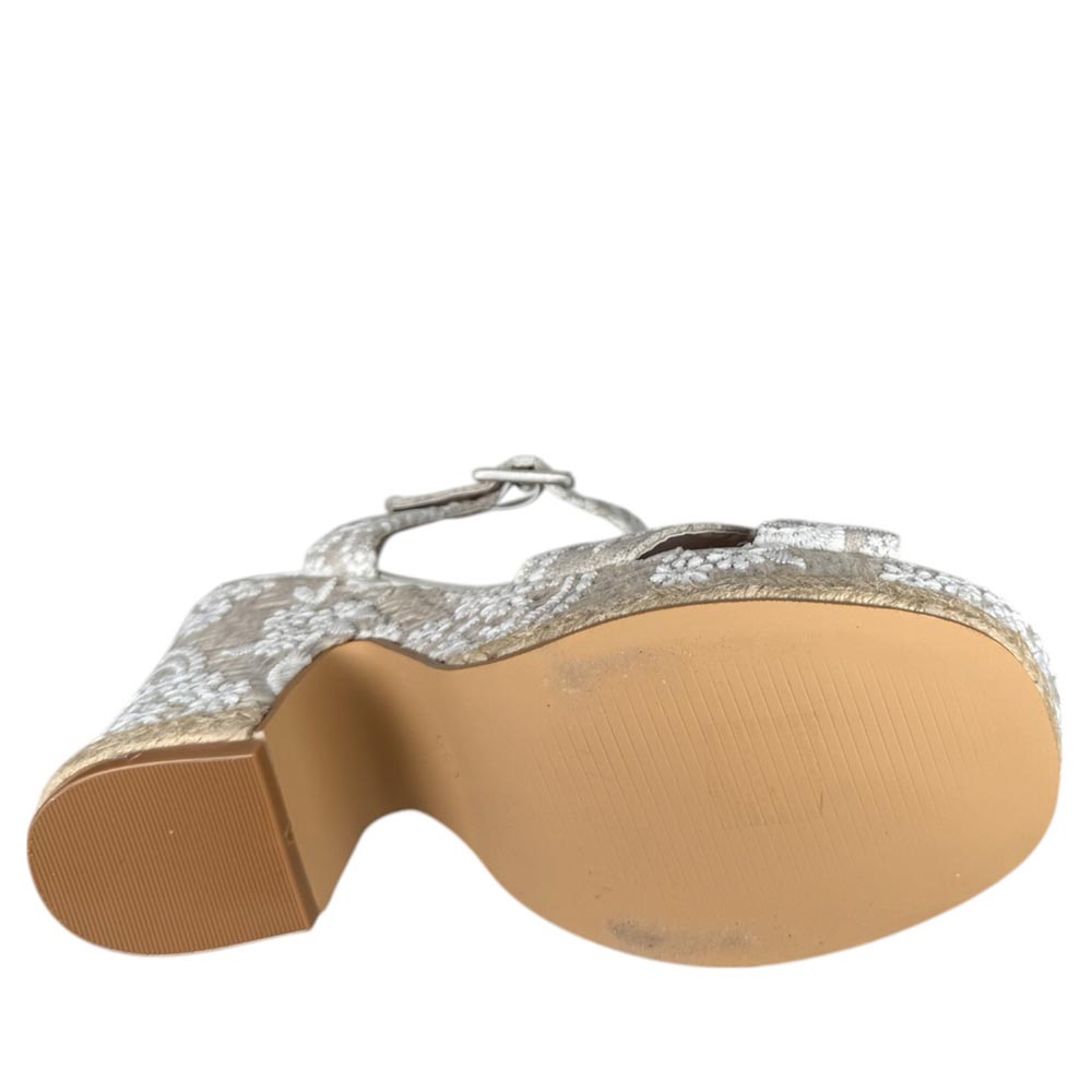 Sandalias de Novia Mandarina Beatriz Blanco - imagen 7