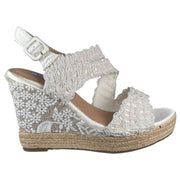 Sandalias de Novia Mandarina Gala Blanco