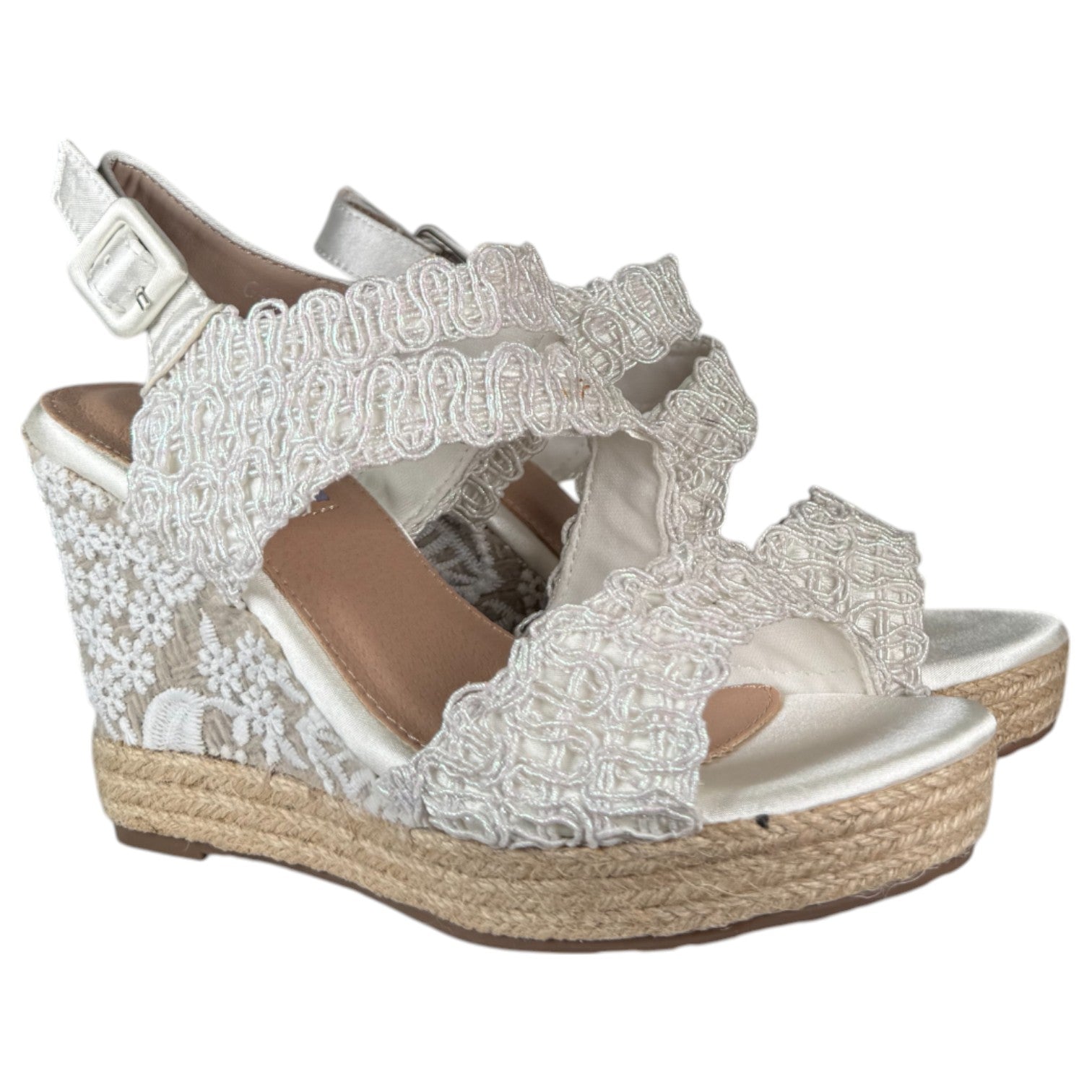 Sandalias de Novia Mandarina Gala Blanco - imagen 3