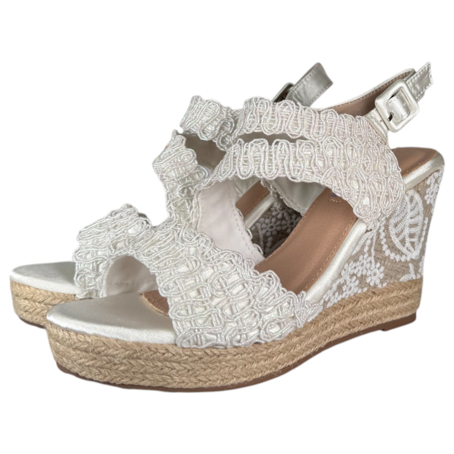 Sandalias de Novia Mandarina Gala Blanco - imagen 5