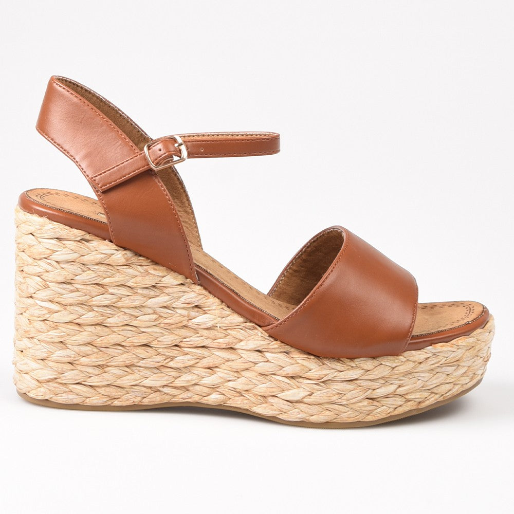 Sandalias de Rafia Corina M4340 Cuero - imagen 1