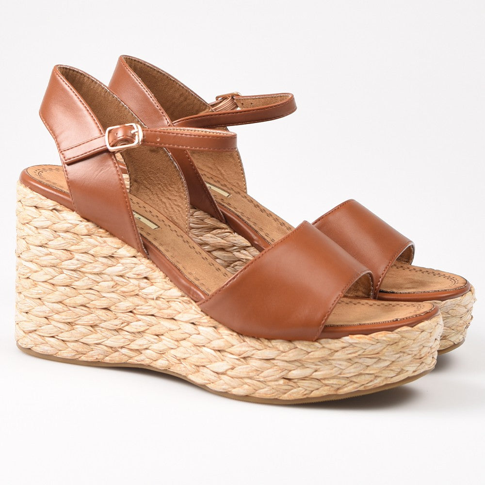 Sandalias de Rafia Corina M4340 Cuero - imagen 2