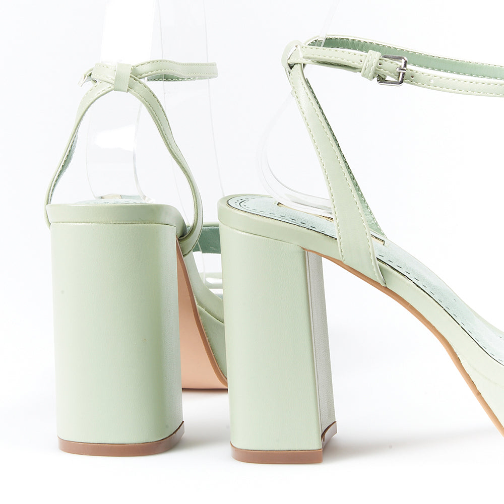 Sandalias de Tacón Corina M3240 Verde - imagen 5