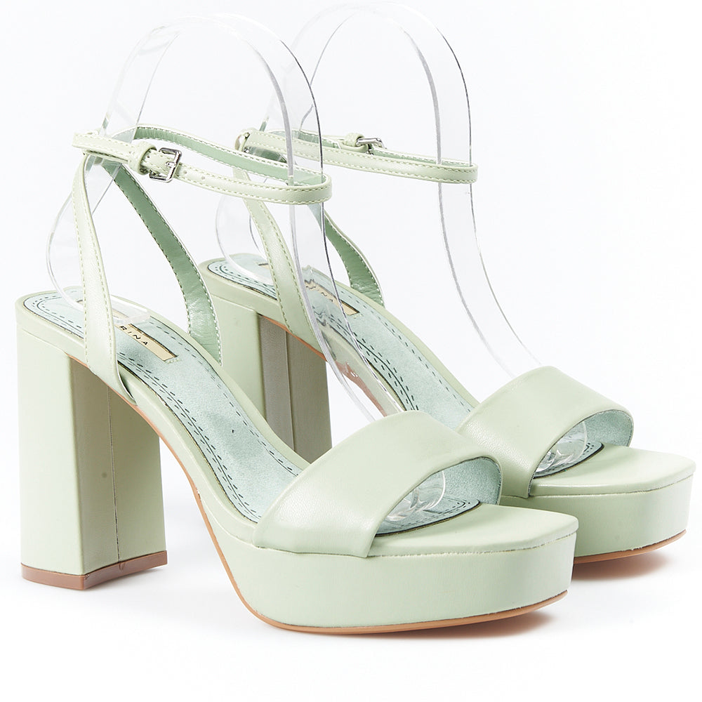 Sandalias de Tacón Corina M3240 Verde - imagen 2