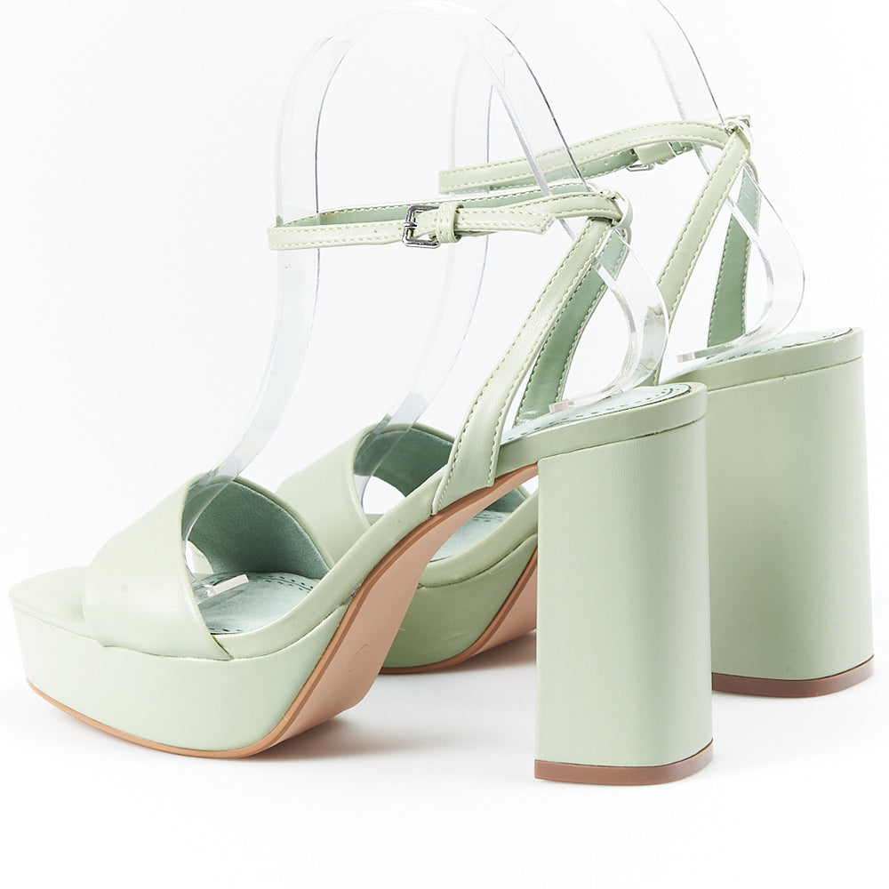 Sandalias de Tacón Corina M3240 Verde - imagen 4
