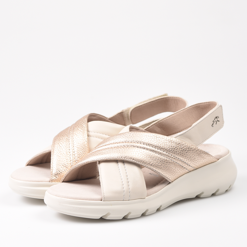 Sandalias Fluchos Lua F1699 Dorado - imagen 3