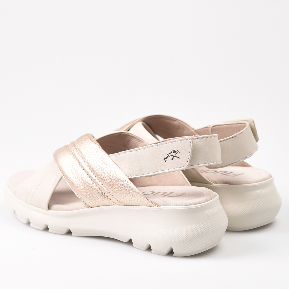 Sandalias Fluchos Lua F1699 Dorado - imagen 4